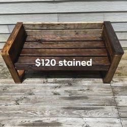 2x4 Sofa Stained