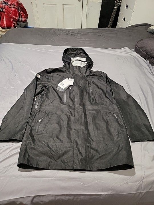 NWT Triple Fat Goose Aisen Edition Black Waterproof Jacket. Men's M