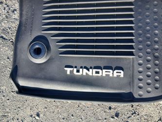 $70 22-26 TOYOTA TUNDRA DOUBLE CAB OEM ALL WEATHER RUBBER FLOOR LINER MATS GENUINE TOYOTA