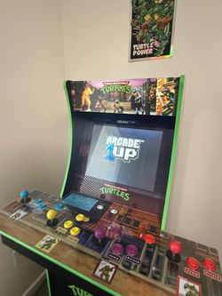Arcade1Up Teenage Mutant Ninja Turtles 4-Player Arcade – Excellent Condition