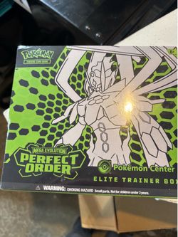 Pokemon Center exclusive Perfect order ETB