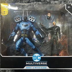 McFarlane DC Multiverse Rookie and Mister Bloom Gold Label