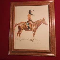 Vintage Frederick Remington Print