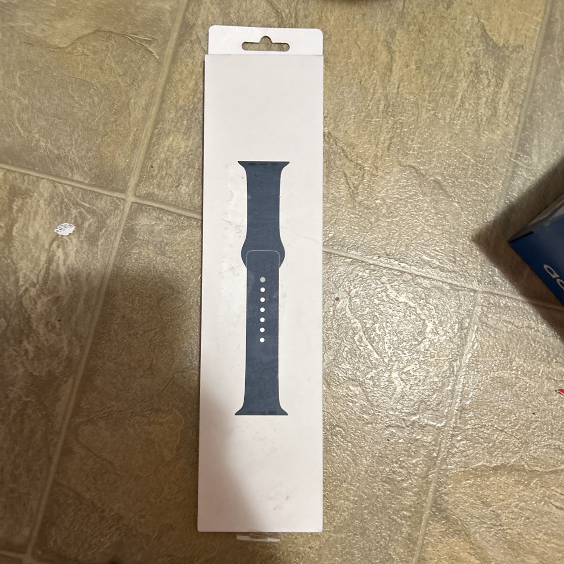 Apple Watch Band  Abyss Blue Sport Band. Never Used 100% Authentic.  (the One On The Watch Is My Personal Pair)