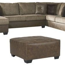 Brand New Sectional with Ottoman 