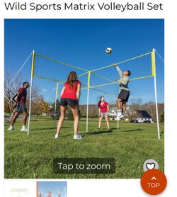 4-way Matrix Volleyball Yard Game