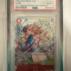 One Piece Chinese Nami 1st Anniversary 