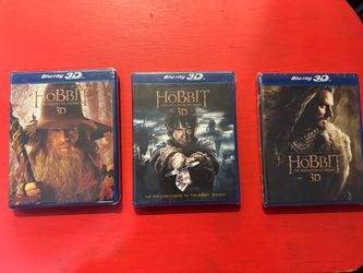 The Hobbit Trilogy Blu-ray 3D Set