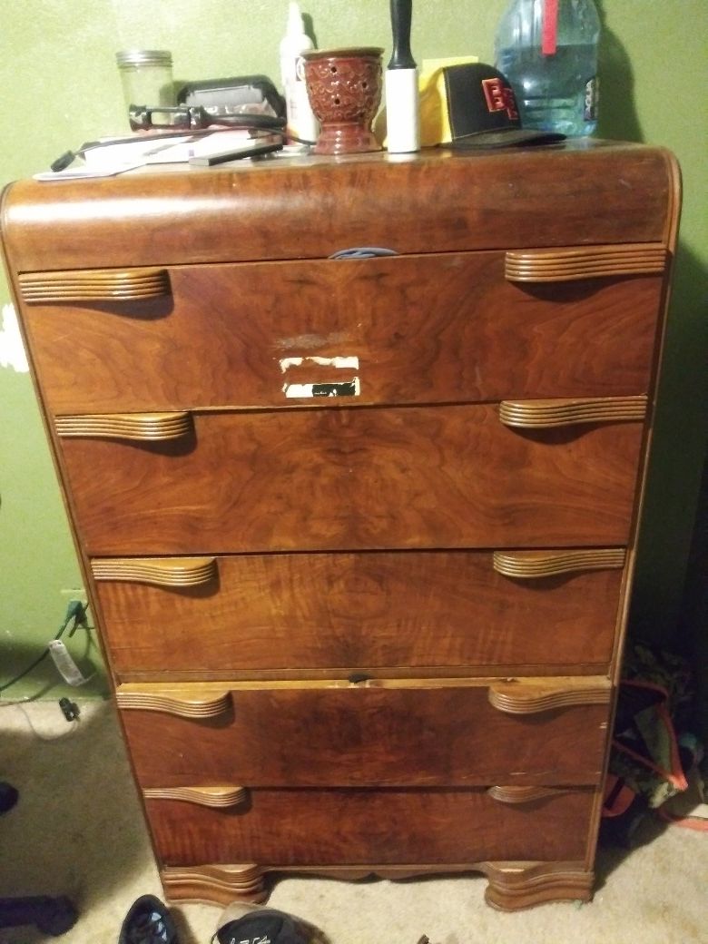 Old wooden dresser