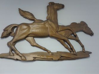 Un cuadro en caballos