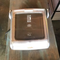 George Forman Grill With Bun warmer