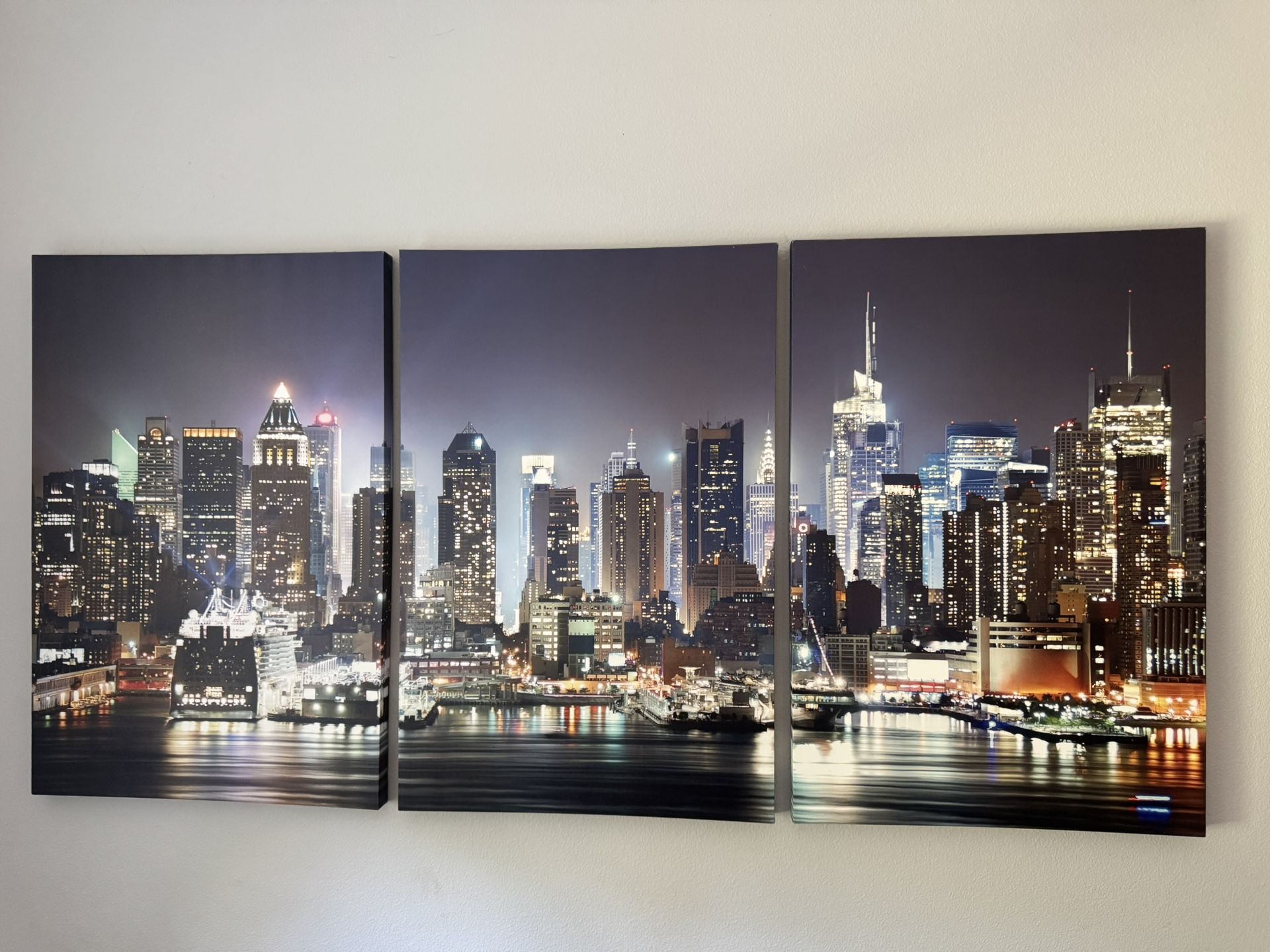 Large City Line Wall Art
