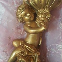 Golden Cherub Statue *PRICE REDUCED *