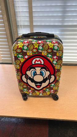 Super Mario hard shell suite case.