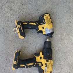 FOR SALE DEWALT DRILL AND IMPACT 