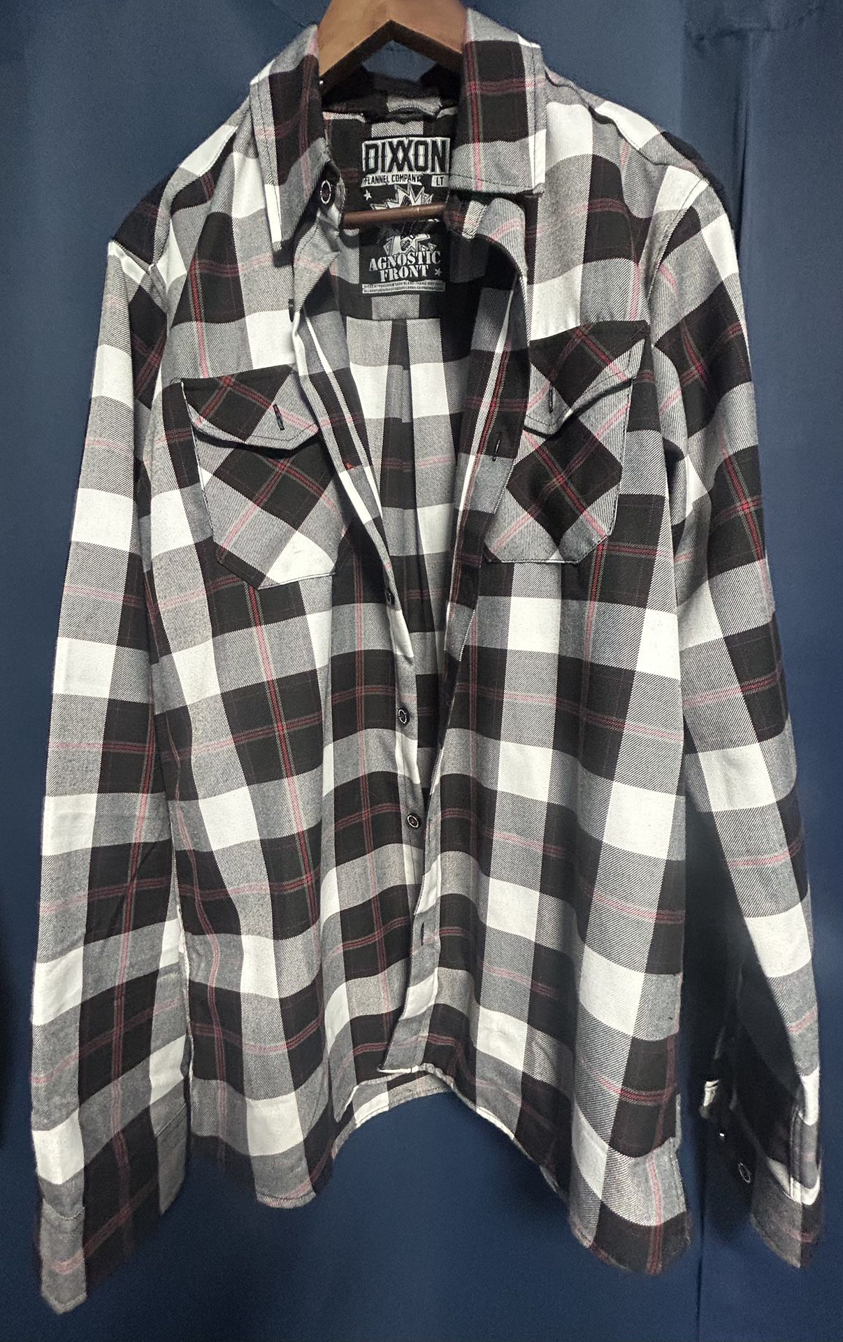 Dixxon Flannel Agnostic Front Large Tall (LT)