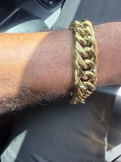 20mm 8.5” Cuban bracelet