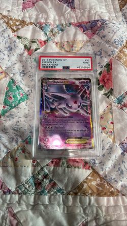 Espeon EX PSA 9 Mint Pokemon XY Breakpoint #52