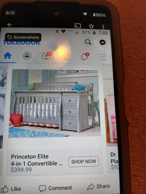 Crib Can Be Turned Into a Toddler bed.I Will Send Pics Upon https://offerup.com/redirect/?o=cmVxdWVzdC5JdA== Hasn't Been Uesd Comes With mattress