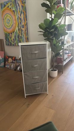 4-Drawer Fabric Storage Dresser