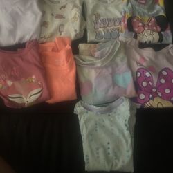 Girls Size 4 Lot T-shirts 