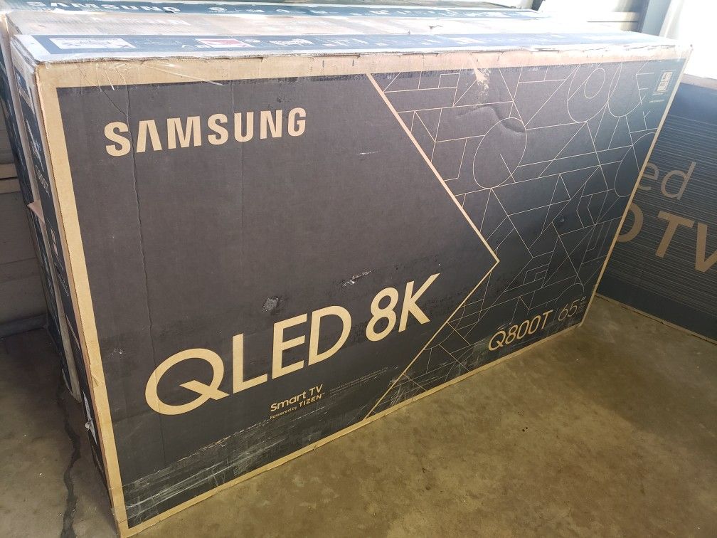 Tv Samsung 65", Q800T 8k, Slim, HDR, Google, Excellent