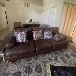 Leather Sofa And Loveseat
