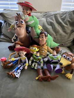 woody and buzz stuffed animals