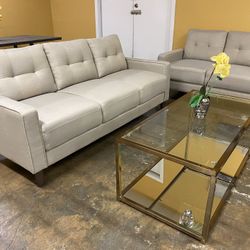 Sofa Set Beige