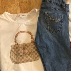 Gucci  Girls Shirt And Pants