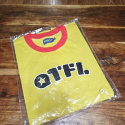 QTFL Men's Yellow/Red T-shirt 