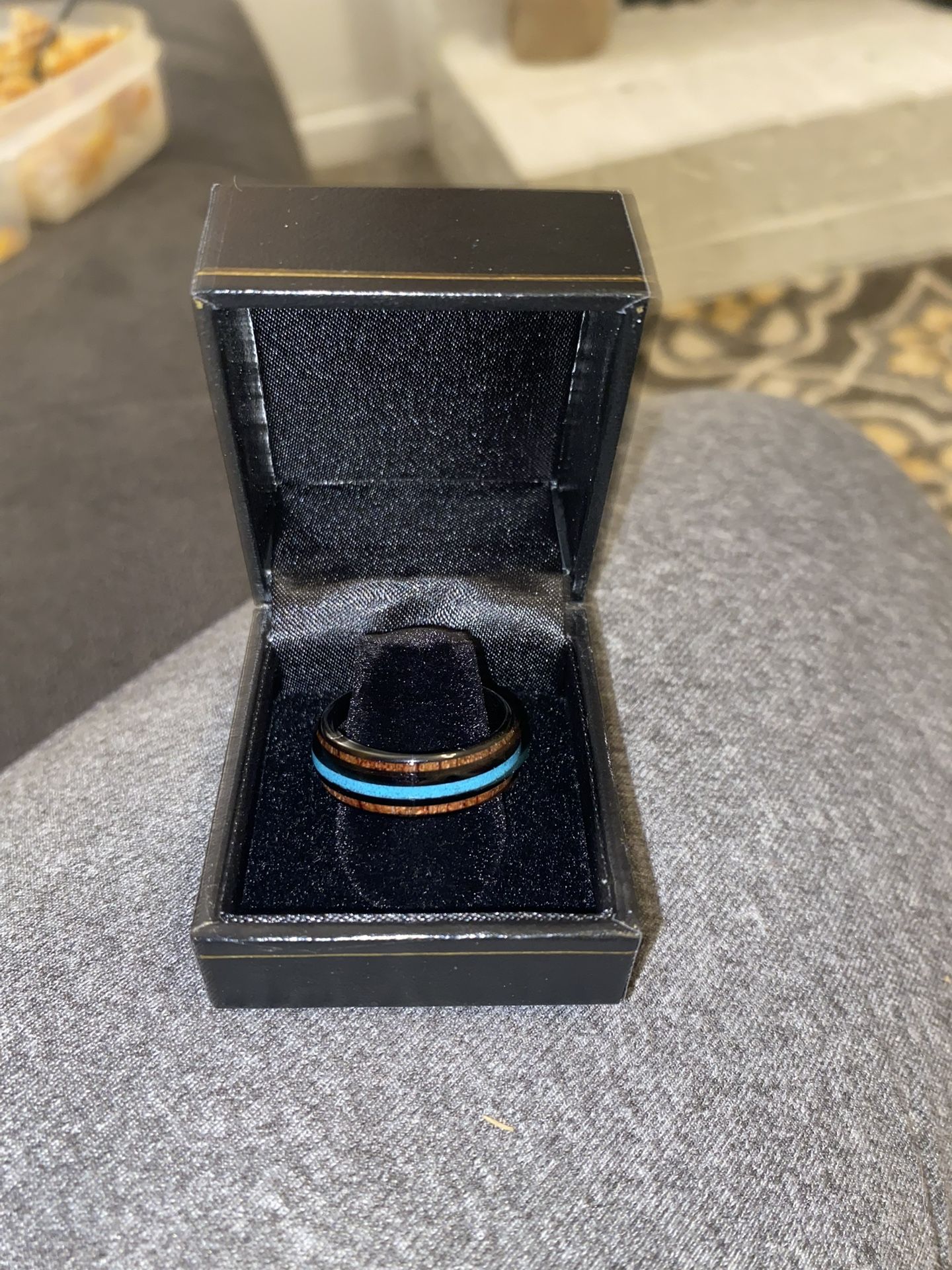 Men’s Wedding Band tungsten Size 10