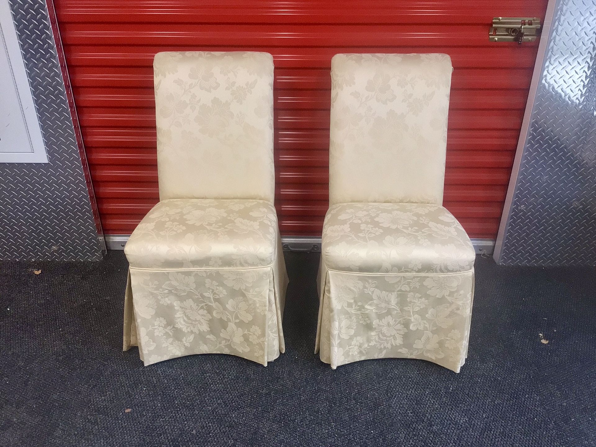 Two Parsons Dining Chairs - Will Deliver