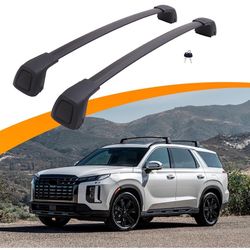 Snailfly Upgraded Roof Rack Cross Bar Fit for 2019-2024 Hyundai Palisade SE SEL XRT Limited Calligraphy Lockable Cargo Crossbars Carrier