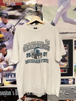 2007 Michigan State NCAA Ice Hockey National Champions T-Shirt Men’s Size XL