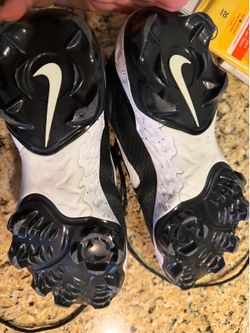 Baseball cleats , softball cleats , basketball shoes , football cleats