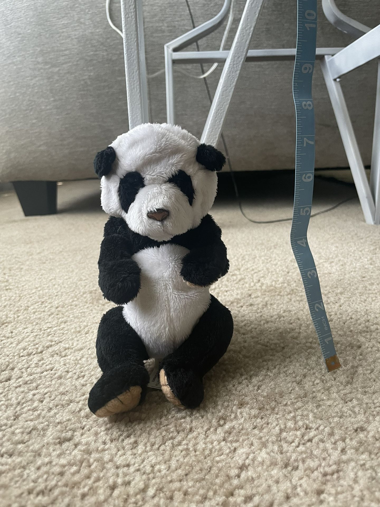 FurReal Friends Newborn Panda Bear Cub Sound Interactive Plush Bear 2005 Hasbro