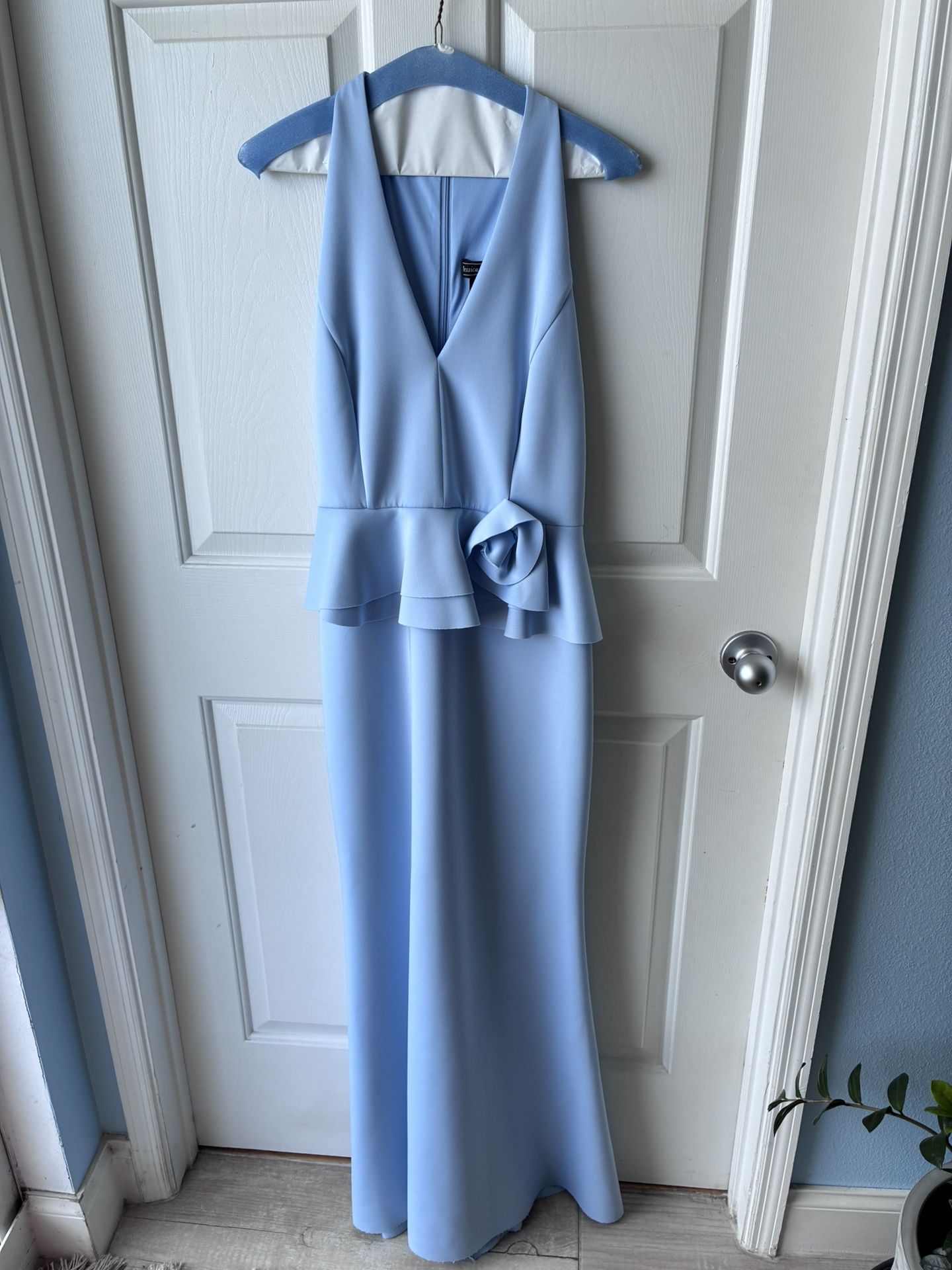 Light Blue Evening Gown