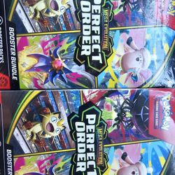 Pokemon Perfect Order Booster Bundles
