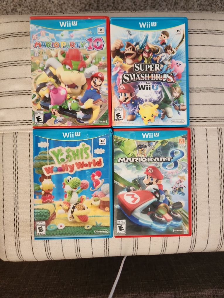 Wii U Game Lot
