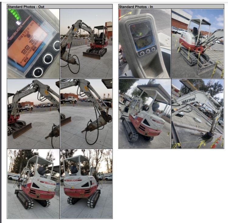 Mini Excavator Takeuchi 2016