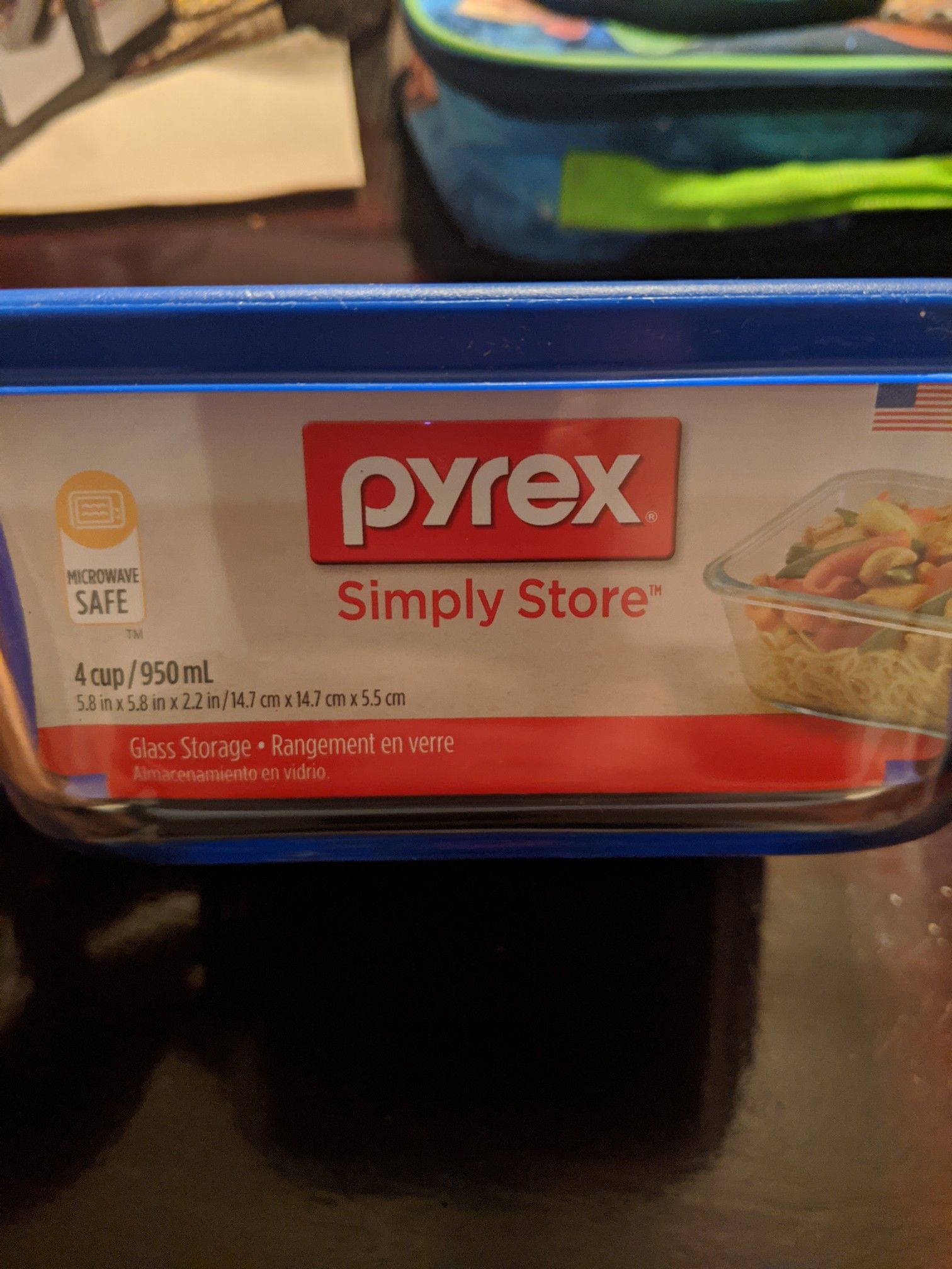 Pyrex 4 Cup Food storage Glass Container