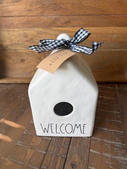 Rae Dunn bird house