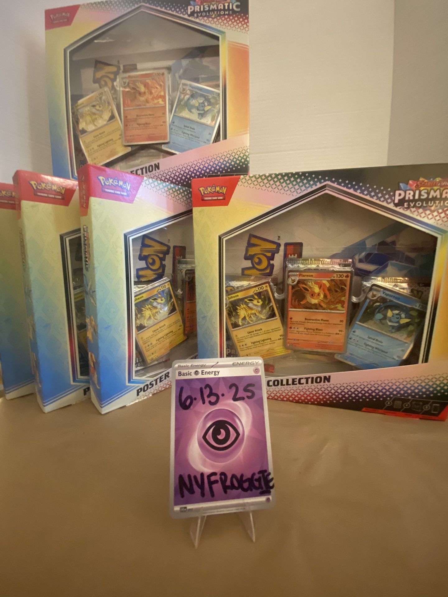 Pokemon TCG Prismatic Evolutions Poster Collection