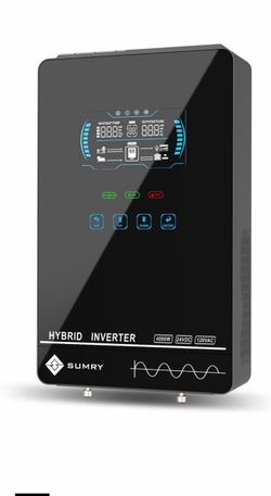 SUMRY Hybrid Solar Inverter, 4000W DC24V to AC120V