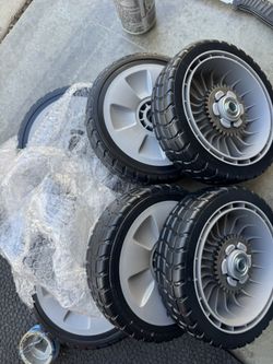 4 Wheels For lawnmower
