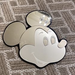 Vintage Beveled Mirror Mickey Mouse 