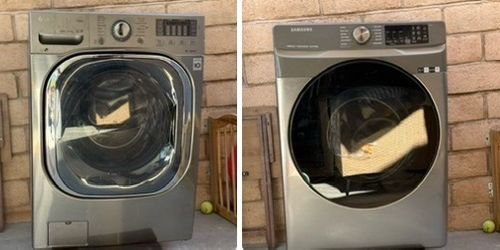 LG Washer From Load & Samsung  Dryer Set – Excellent Condition (Washer, Dryer, Laundry Set, LG, Samsung, Front Load, Steam, Appliances, Washer and Dry