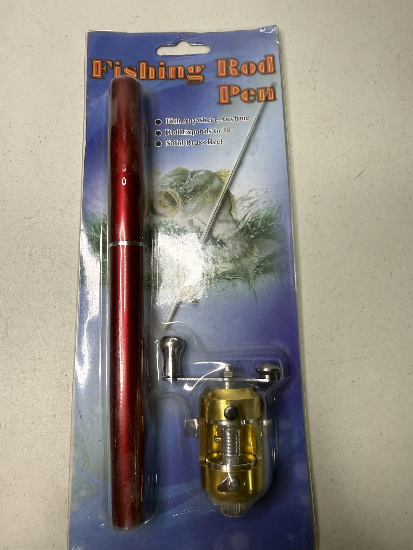Miniature Fishing rod an reel.