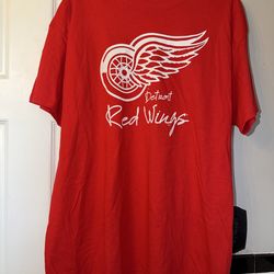 NHL Hockey Detroit Red Wings Graphic T Shirt Men’s Size XL Brand New No Tags